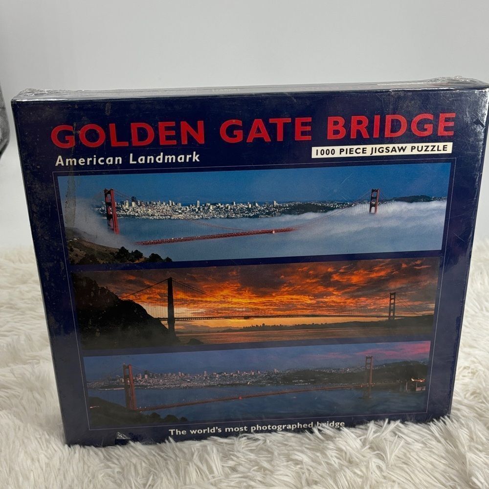 Golden Gate Bridge 1,000 Piece Puzzle New